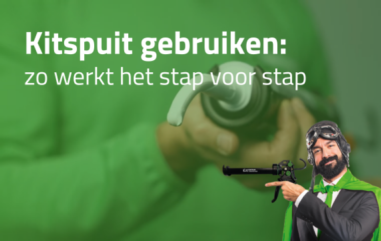 Kitspuit gebruiken: zo werkt het stap voor stap