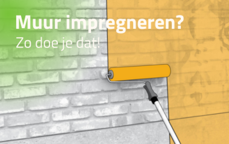 Muur impregneren, hoe doe ik dat?