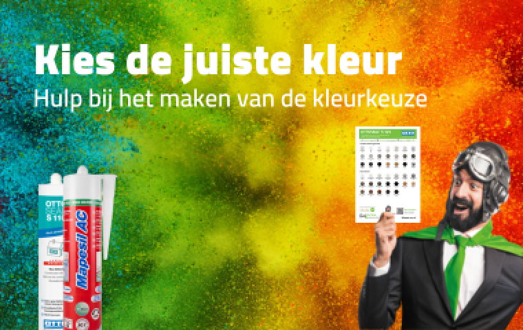 Hoe kies je de juiste kit kleur?